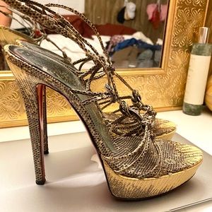 Christian Louboutin Discolilou sandal heel